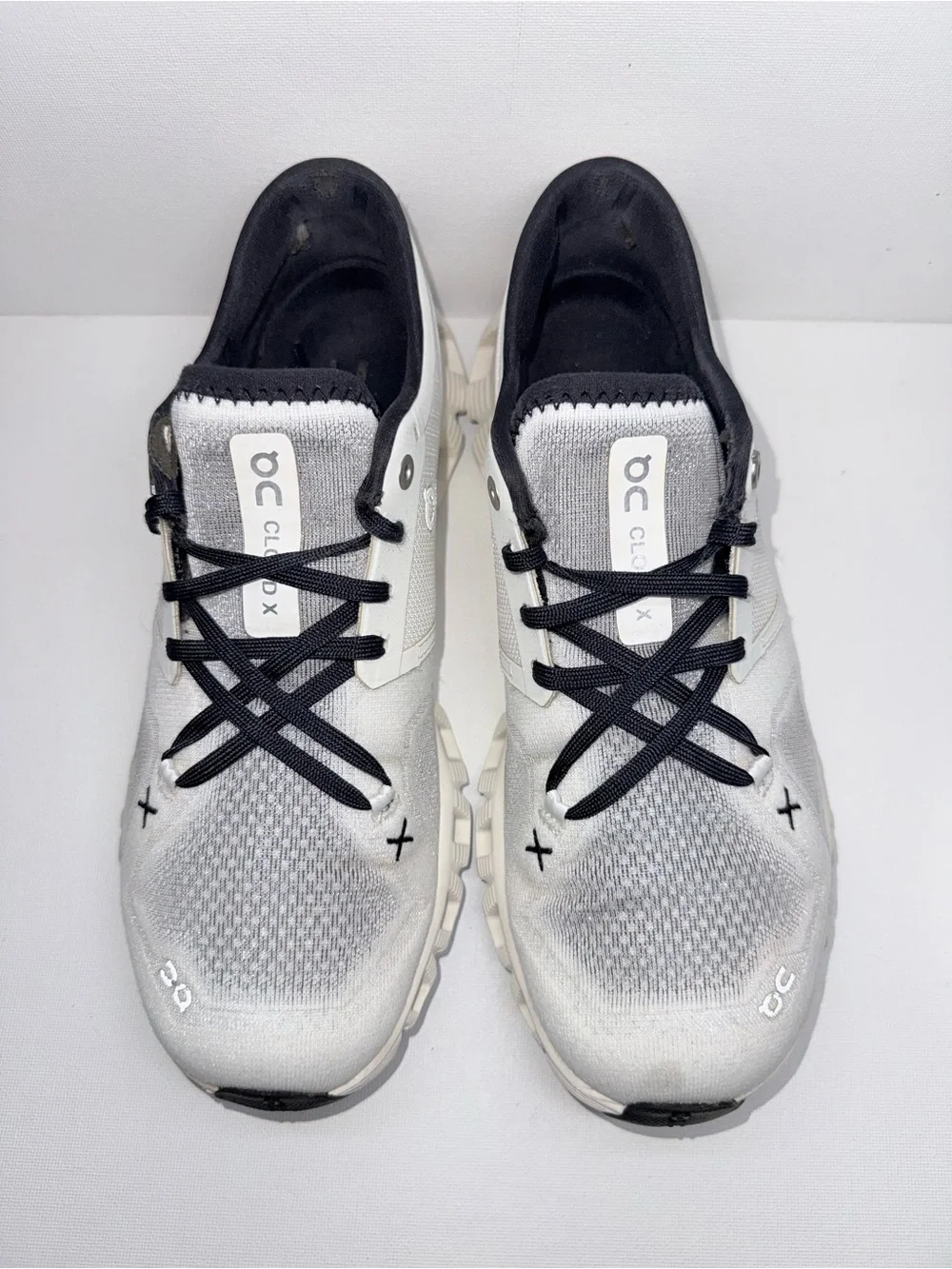 ON CLOUDX Sneakers in White and Black